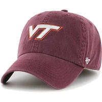 Men's '47 Maroon Virginia Tech Hokies Franchise Fitted Hat