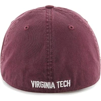 Casquette ajustée '47 Virginia Tech Hokies Franchise marron pour homme