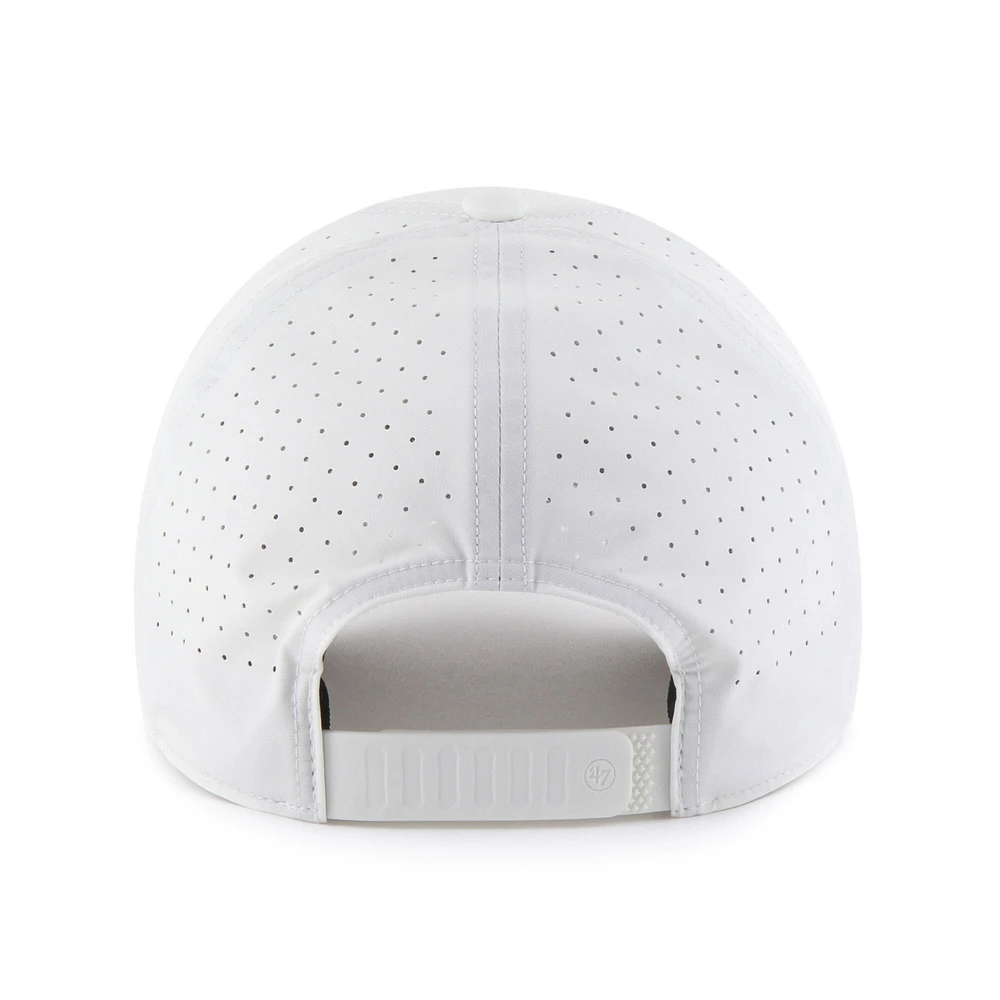 Men's '47 White Virginia Tech Hokies Forward Vent MVP Adjustable Hat