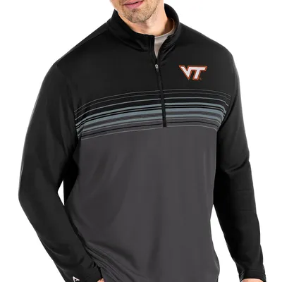 Virginia Tech Hokies Antigua Pace Quarter-Zip Pullover Jacket