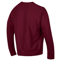 Men's Champion Maroon Virginia Tech Hokies Vault Late Night Reverse Weave Pullover Sweatshirt