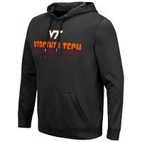 Men's Colosseum Black Virginia Tech Hokies Lantern Pullover Hoodie