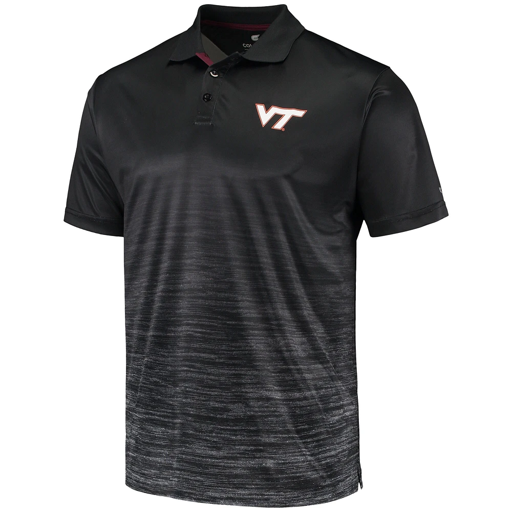 Polo Colosseum Virginia Tech Hokies Marshall pour homme, noir