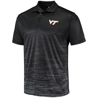 Men's Colosseum Black Virginia Tech Hokies Marshall Polo