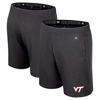 Men's Colosseum Charcoal Virginia Tech Hokies Forget Shorts