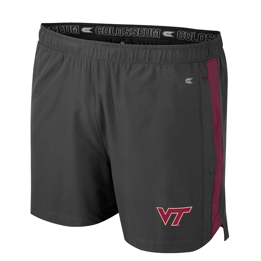 Men's Colosseum Charcoal Virginia Tech Hokies Langmore Shorts