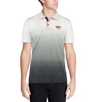 Men's Colosseum Gray Virginia Tech Hokies Magic Team Logo Polo