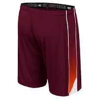 Short en ligne Colosseum marron Virginia Tech Hokies pour hommes