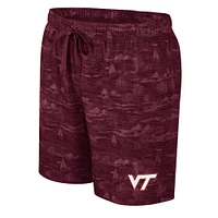 Short de bain Colosseum marron Virginia Tech Hokies Ozark pour hommes