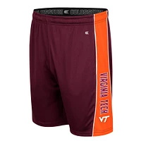 Men's Colosseum Maroon Virginia Tech Hokies Panel Shorts