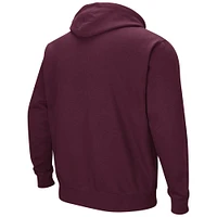 Sweat à capuche Colosseum Virginia Tech Hokies Sunrise bordeaux pour homme