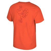 Men's Colosseum Orange Virginia Tech Hokies Dual Logo T-Shirt