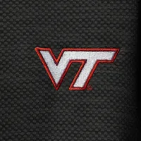 Columbia Black Virginia Tech Hokies Scorecard Veste à quart de zip pour homme