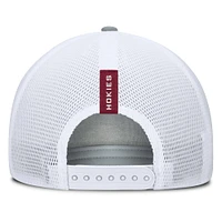 Men's Fanatics Heather Gray/Maroon Virginia Tech Hokies Profile Trucker Adjustable Hat