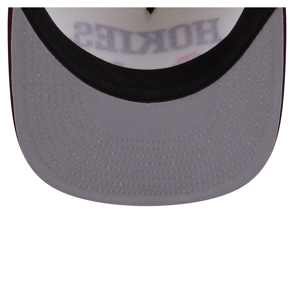 Men's New Era White Virginia Tech Hokies Collegiate 9FIFTY A-Frame Snapback Hat