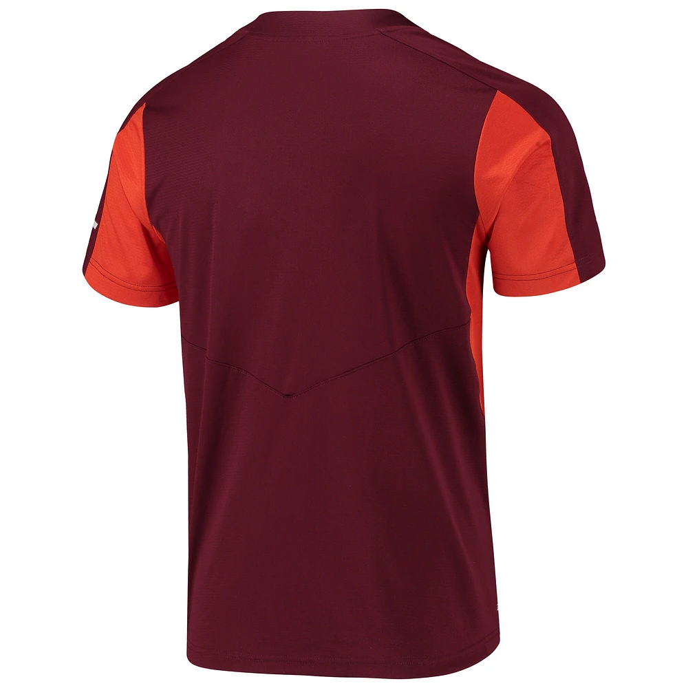 Men's Nike Maroon Virginia Tech Hokies 2-Button Replica Baseball Jersey