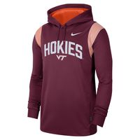 Men's Nike Maroon Virginia Tech Hokies 2022 Game Day Sideline Performance Pullover Hoodie