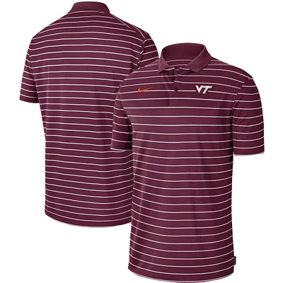 Polo de performance début saison 2023 Nike Maroon Virginia Tech Hokies Icon Victory Coaches pour homme