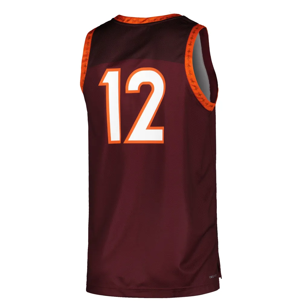 Maillot de basket-ball réplique Nike Maroon Virginia Tech Hokies pour homme