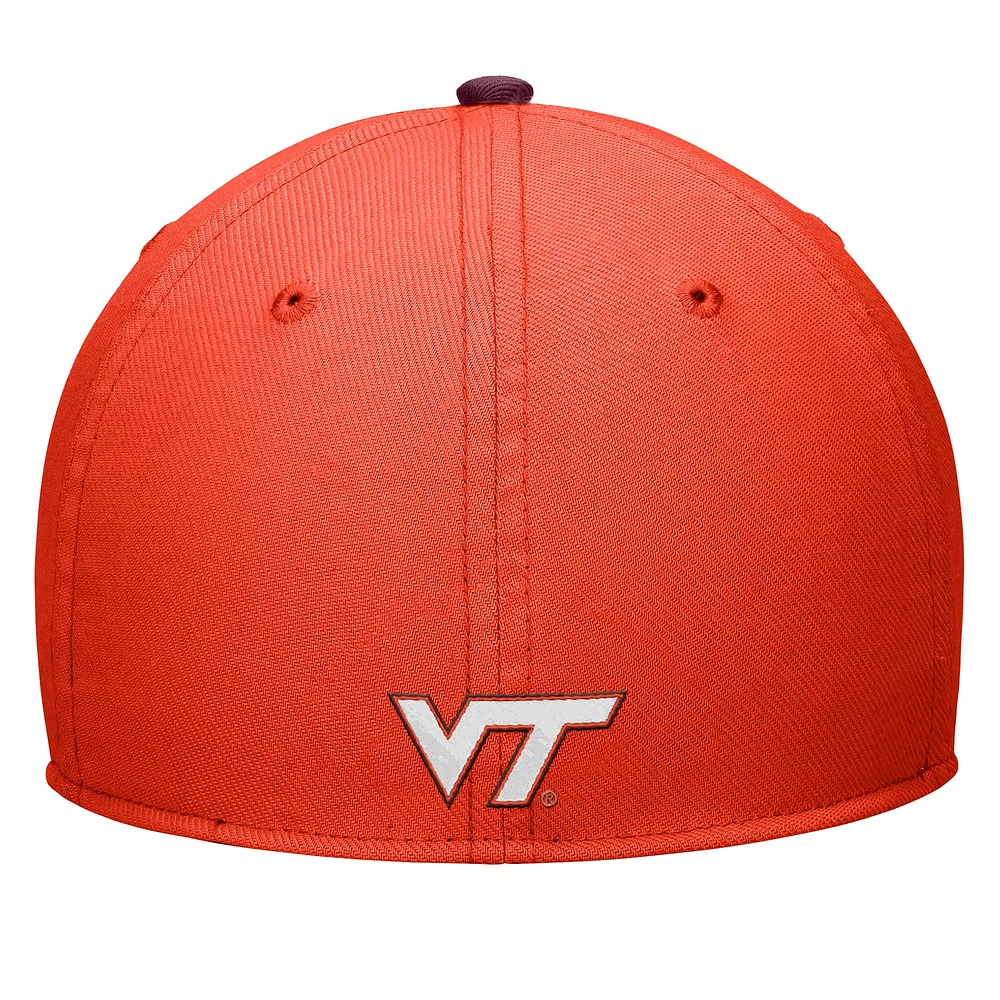 Men's Nike Orange Virginia Tech Hokies Rise Flex Hat