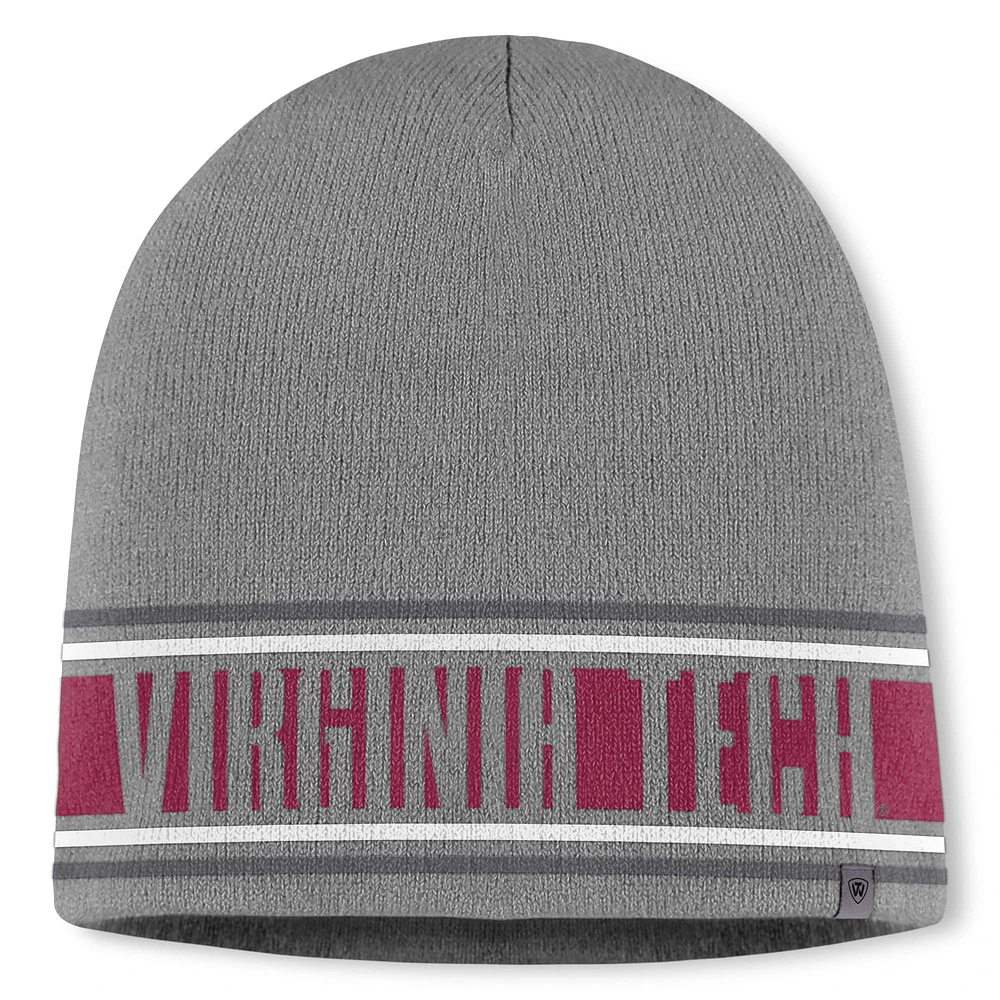 Men's Top of the World Gray Virginia Tech Hokies Jace Knit Beanie