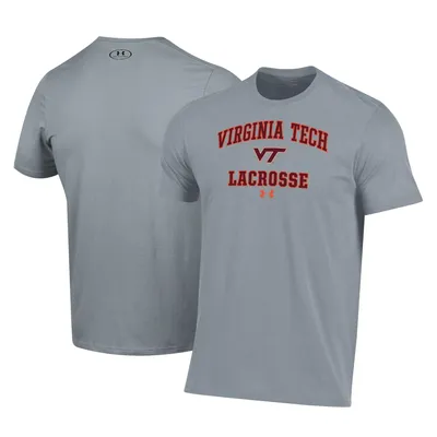Virginia Tech Hokies Under Armour Lacrosse Arch Over Performance T-Shirt