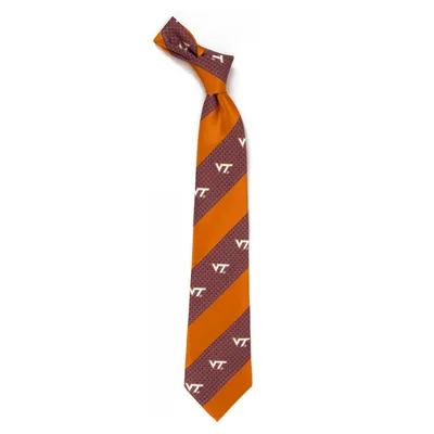 Virginia Tech Hokies Geo Stripe Tie