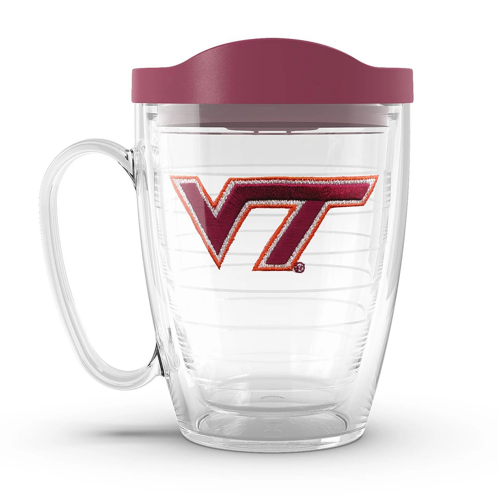 Tervis Virginia Tech Hokies 16oz. Tasse classique avec couvercle emblème