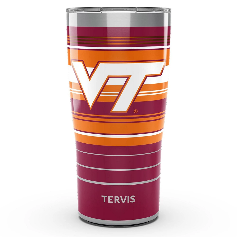 Tervis Virginia Tech Hokies 20 oz. Gobelet Hype Stripe en acier inoxydable