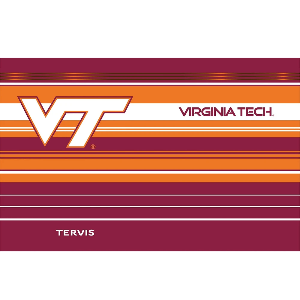 Tervis Virginia Tech Hokies 30oz. Gobelet en acier inoxydable à rayures Hype