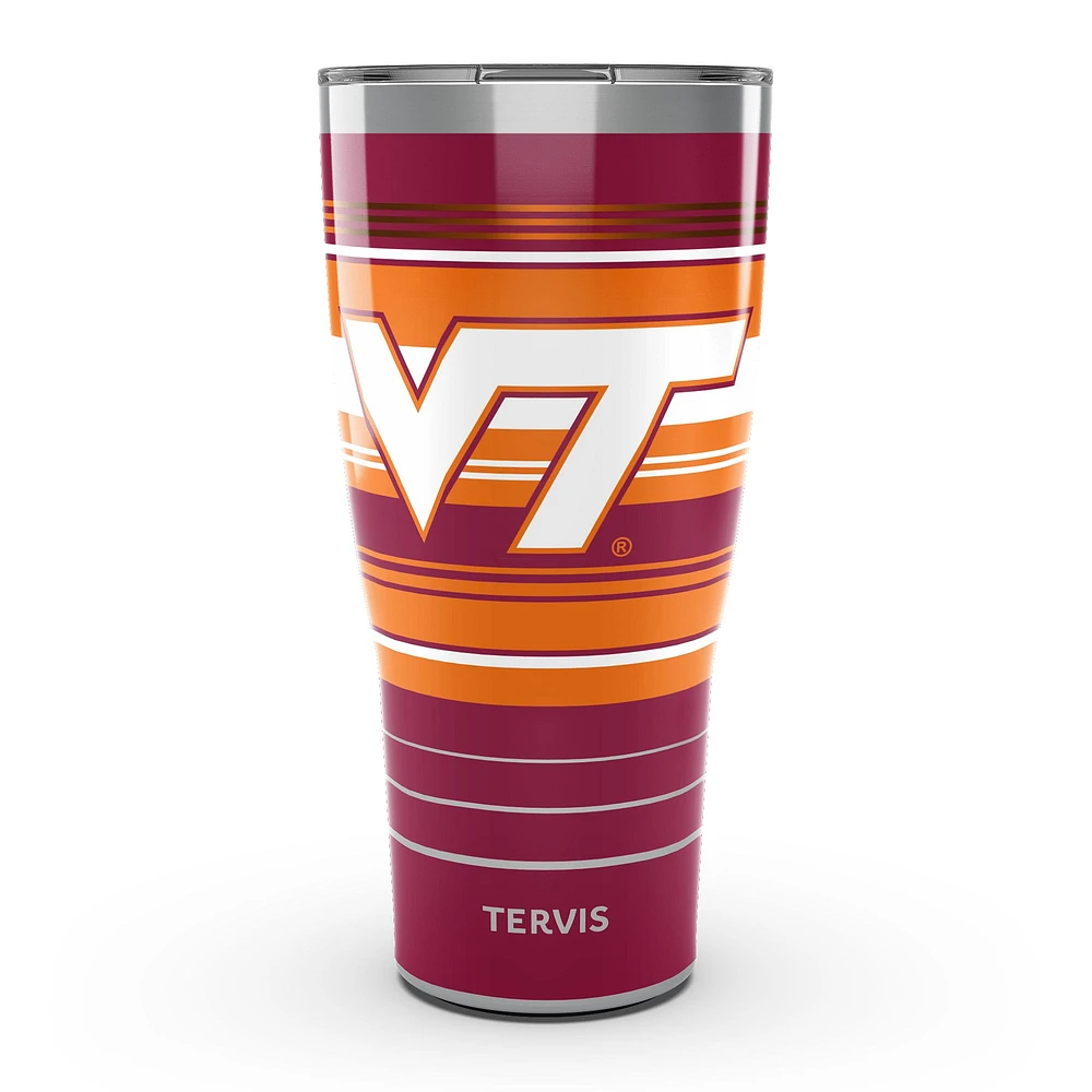 Tervis Virginia Tech Hokies 30oz. Gobelet en acier inoxydable à rayures Hype