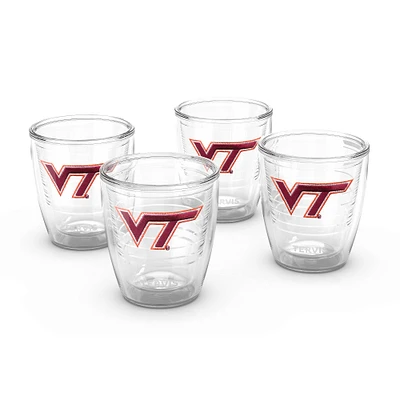 Tervis Virginia Tech Hokies 4-Pack 12oz. Ensemble de gobelets emblème