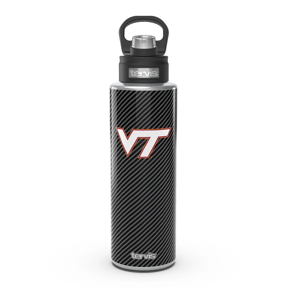 Tervis Virginia Tech Hokies 40oz. Carbon Fiber Wide Mouth Water Bottle