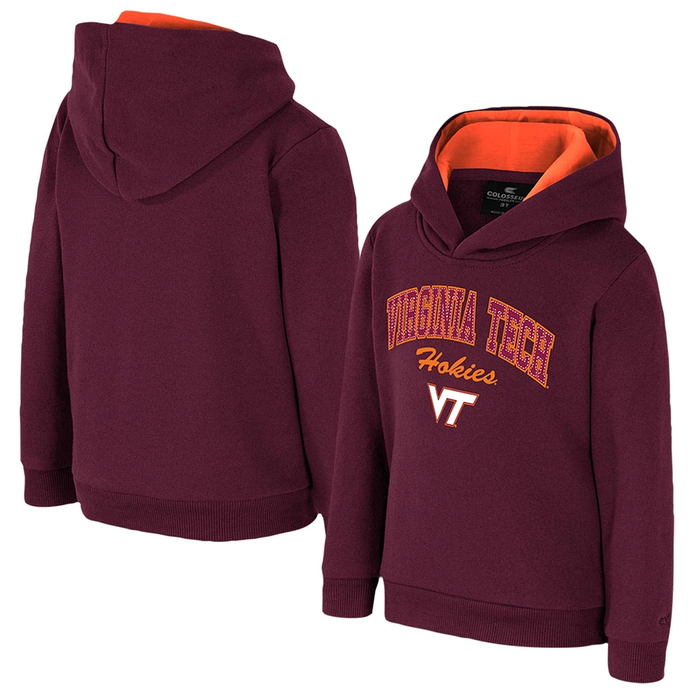 Toddler Colosseum Maroon Virginia Tech Hokies Centauri Pullover Hoodie