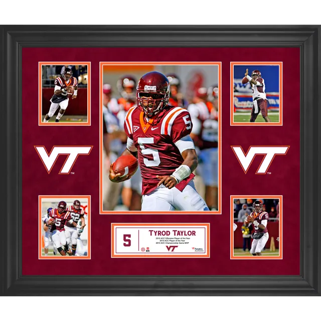 Nike Men's Tyrod Taylor Virginia Tech Hokies Player Game Jersey