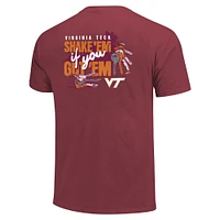 Unisex Maroon Virginia Tech Hokies Hyper Local Key Shaker T-Shirt