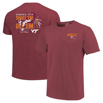 Unisex Maroon Virginia Tech Hokies Hyper Local Key Shaker T-Shirt