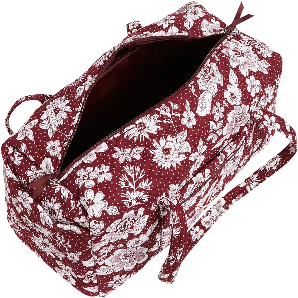 Vera Bradley Virginia Tech Hokies Rain Garden Large Travel Duffel Bag