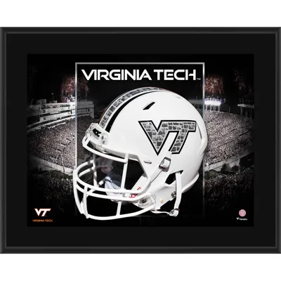 Virginia Tech Hokies Fanatics Authentic 10.5" x 13" Hokie Stone Alternate Helmet Sublimated Plaque