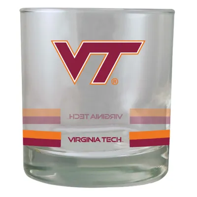 Virginia Tech Hokies 10 oz. Verre à bandes de roches