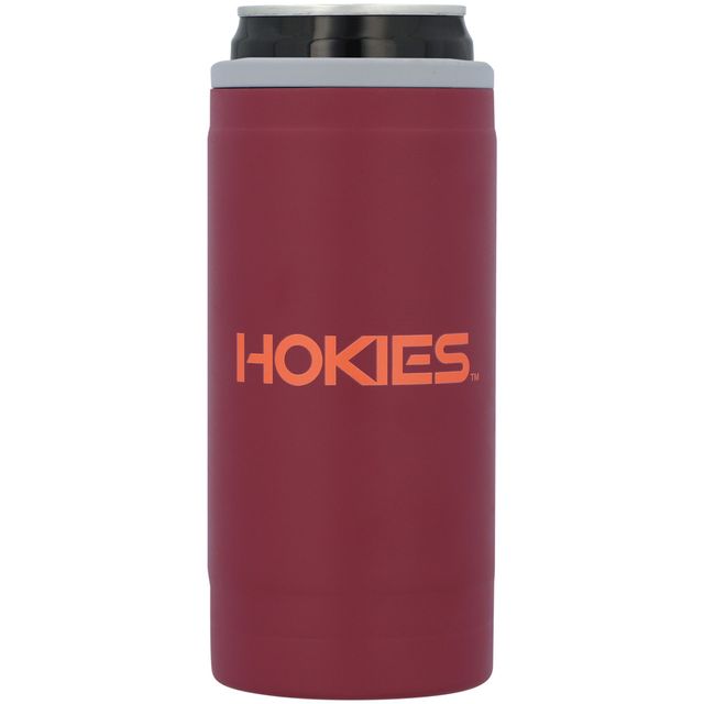 Virginia Tech Hokies 12 oz. Flipside Powdercoat Slim Refroidisseur de canettes