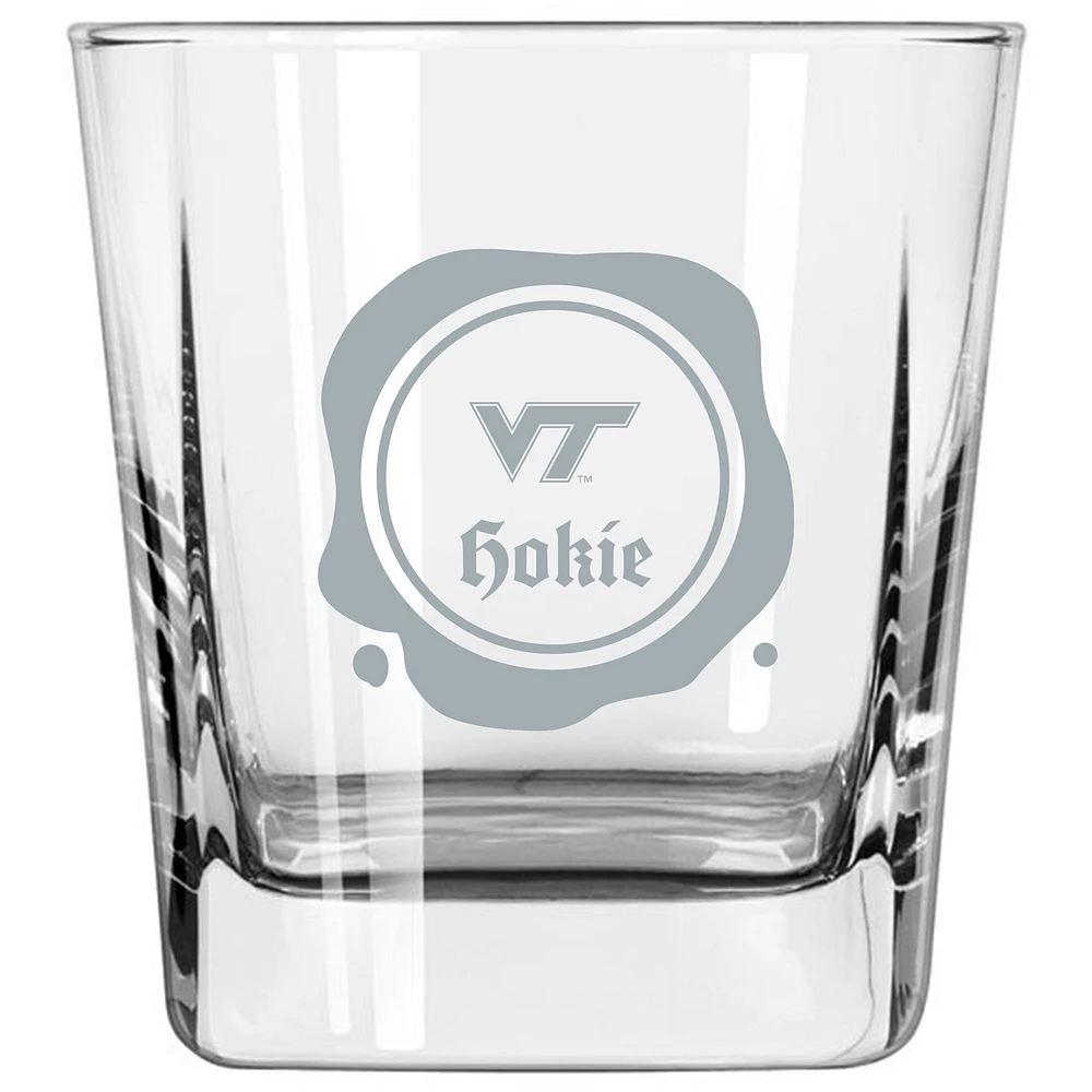 Virginia Tech Hokies 14 oz. Tampon Frost Verre Old Fashioned