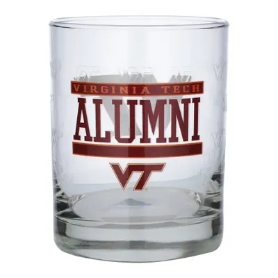 Virginia Tech Hokies 14oz. Repeat Alumni Rocks Glass