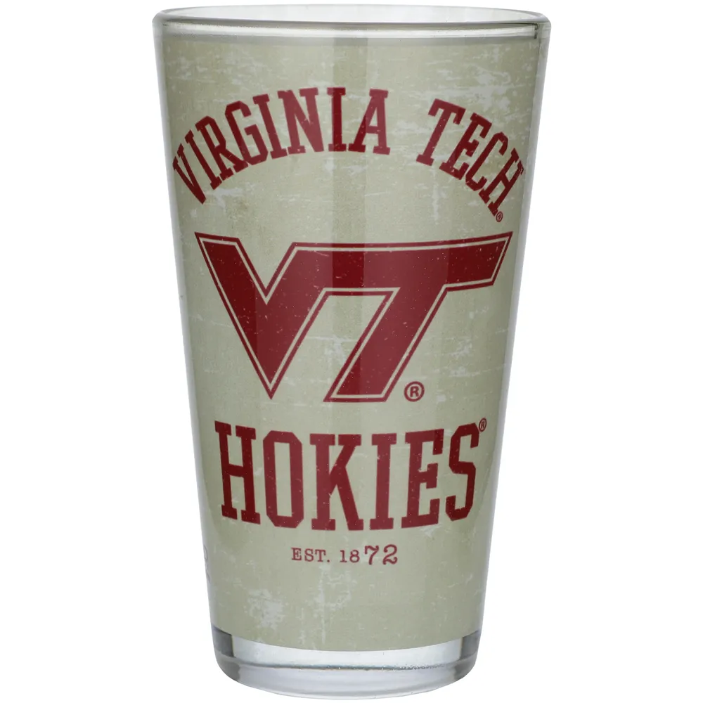 Virginia Tech Hokies 16 oz. Verre à pinte rétro