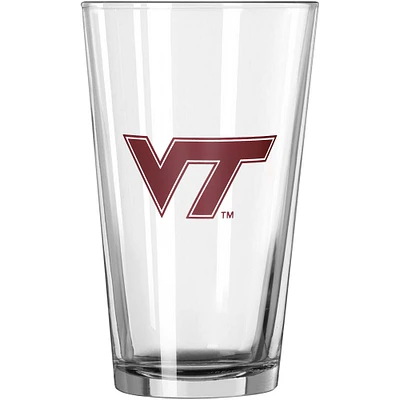 Virginia Tech Hokies 16oz. Verre à pinte du jour du match avec le mot-symbole de l'équipe