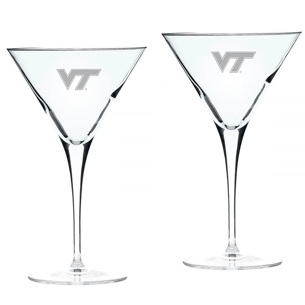 Virginia Tech Large Wine Glass