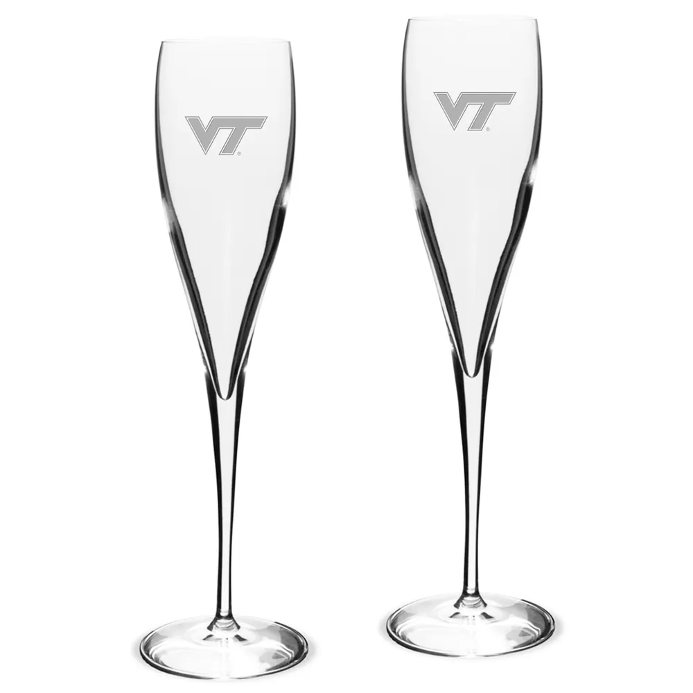 Virginia Tech Large Wine Glass