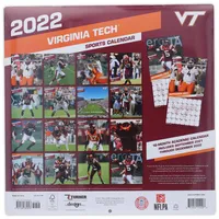 Calendrier mural Virginia Tech Hokies 2022