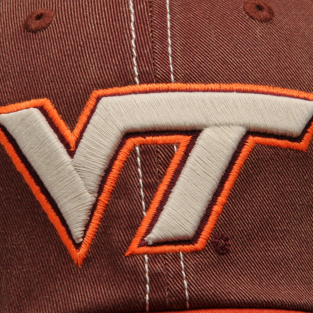 Chapeau ajustable Hokies Top of the World Trucker de Virginia Tech - Bordeaux