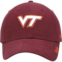 Women's '47 Maroon Virginia Tech Hokies Miata Clean Up Logo Adjustable Hat